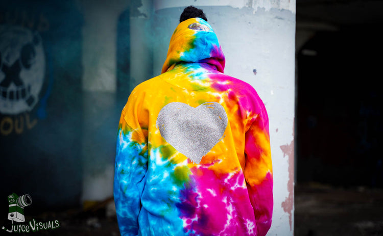 Tinworld | Tie Dye | Hoodie | Colorful | Glitter | Durable | Stylish | Streetwear | Trending |